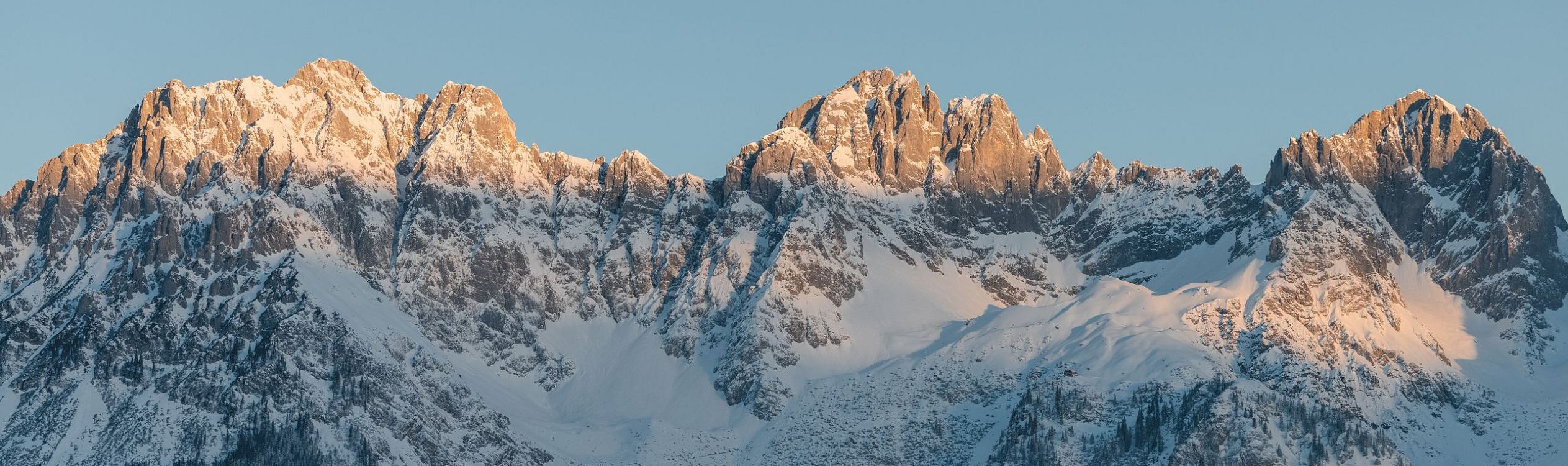 Der-Wilde-Kaiser-im-Winterkleid
