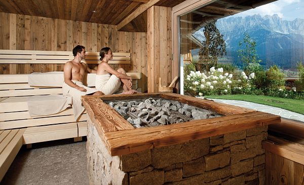 Just cast aside the daily grind – the saunas in the Der Bär
